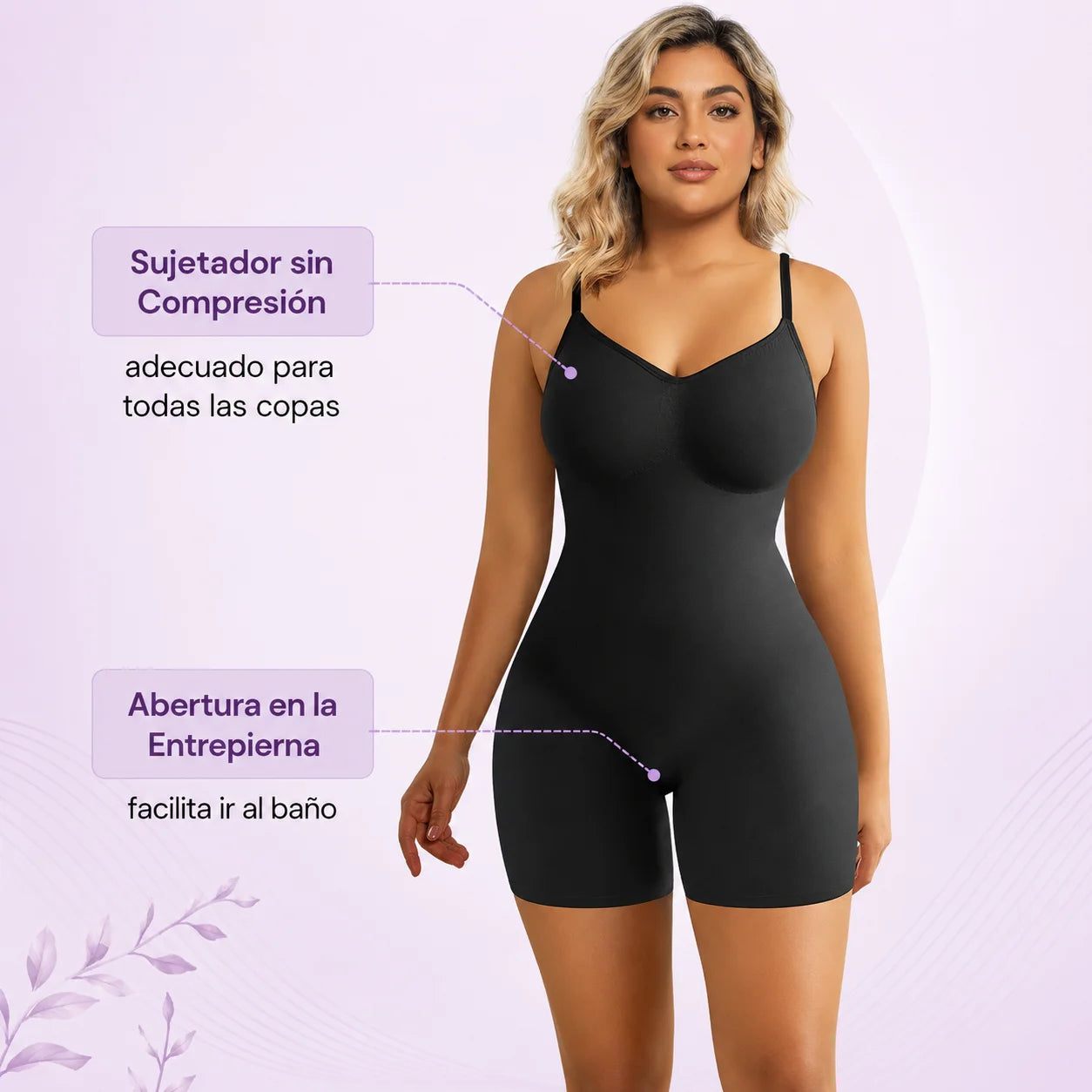 Body Faja entero sin costuras modelador de  figura